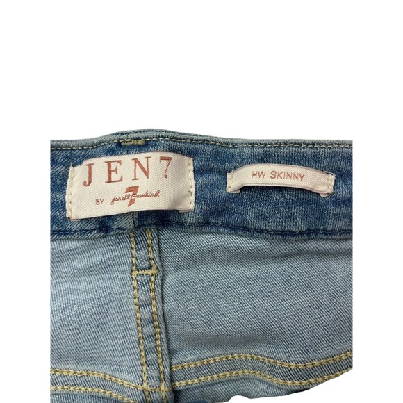7 For All Mankind Womens Jen7 Plus Size 26 High Waist Skinny Jeans 44x29 NWT - Picture 8 of 16
